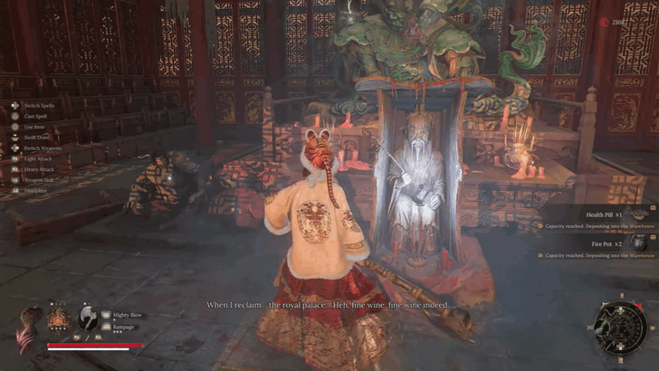 Li Dingo in Zhenwu Antechamber