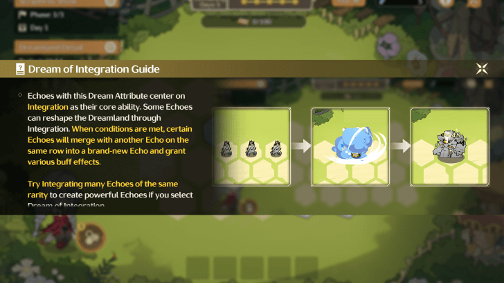 Dream of Integration Tooltip