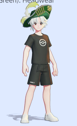 Captain Set (Gyarados, Deep Green): Headwear Preview