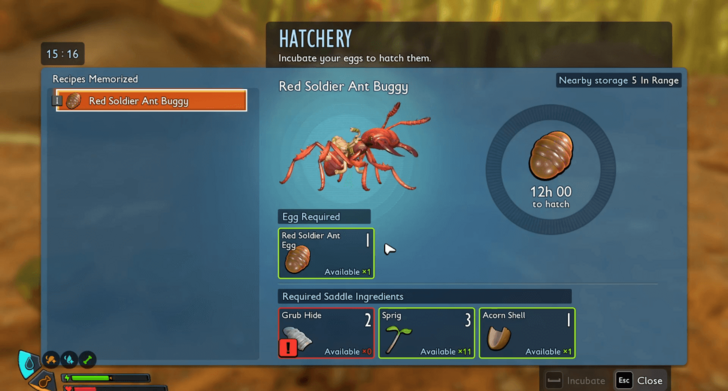 Hatch Red Soldier Ant Egg