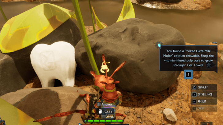 Grounded 2 Yoked Girth Milk Molar