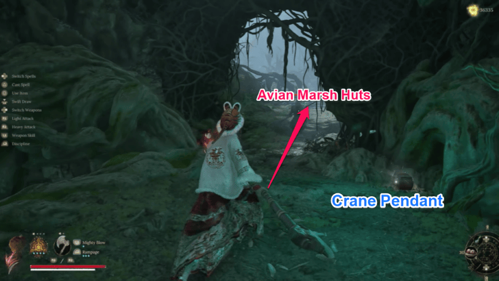 Crane Pendant Location