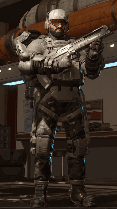 Killing Floor 3 Shadow Agent Uniform - Imran