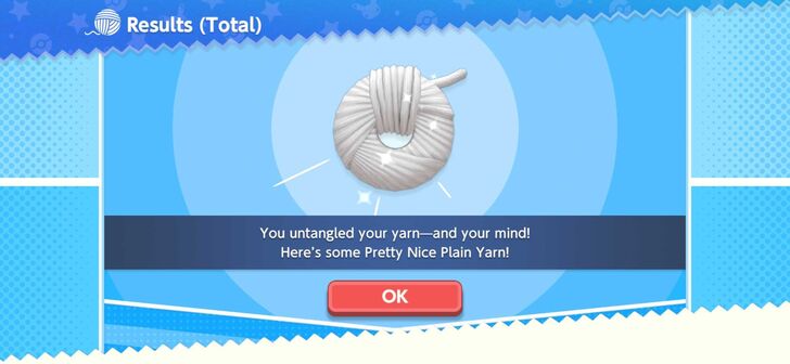 Plain Yarn Obtained