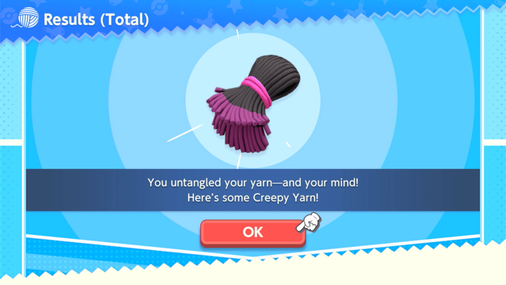 Creepy Yarn Obtained