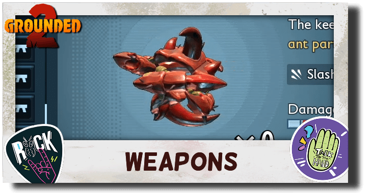 Grounded 2 - List of All Weapons