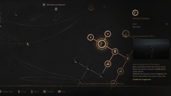 Take the Sword Counter Node