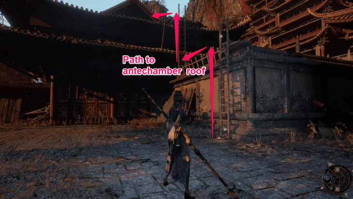 Antechamber Roof Path