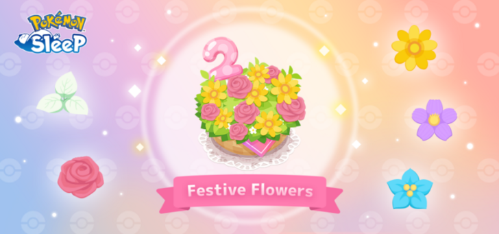 Festive Flowers Banner