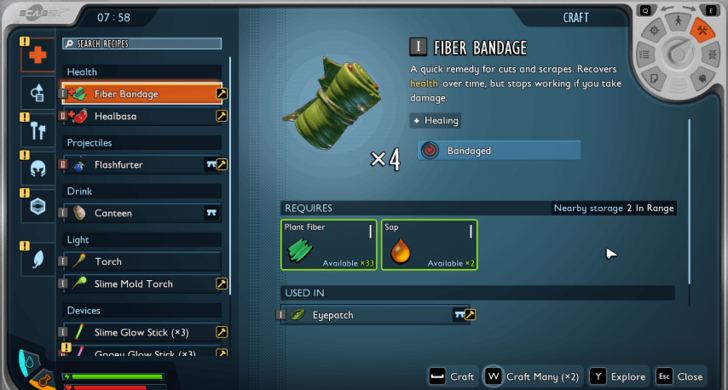 Grounded 2 Craft Fiber Bandage