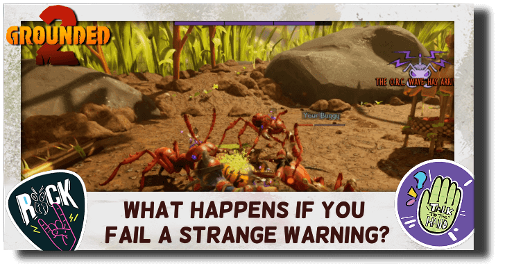 What Happens if You Fail A Strange Warning