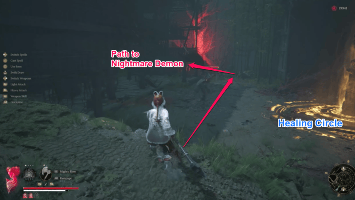 Ruined Sanctum Healing Circle