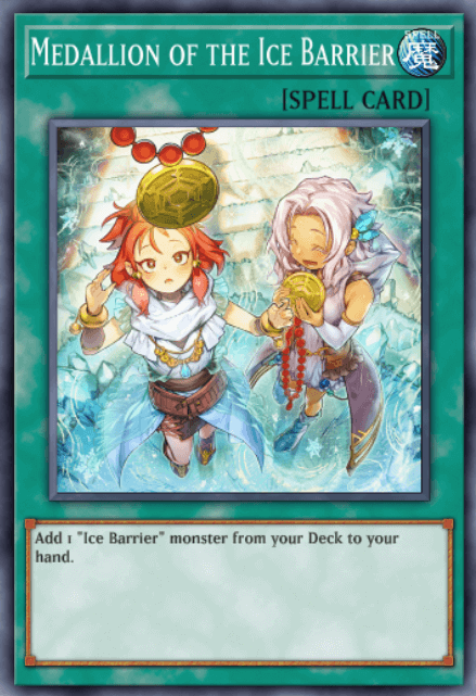 Medallion of the Ice Barrier - Alternate Card Art