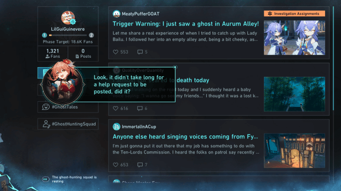 Honkai Star Rail - Investigation Mission Related to Bailu