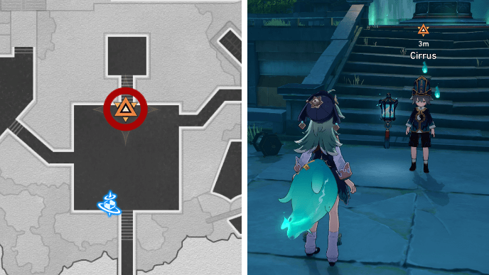 Honkai Star Rail - Talk to Cirrus