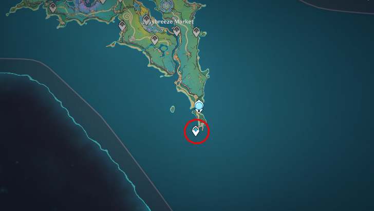 Genshin - 5.8 Easybreeze Holiday Resort Waypoint