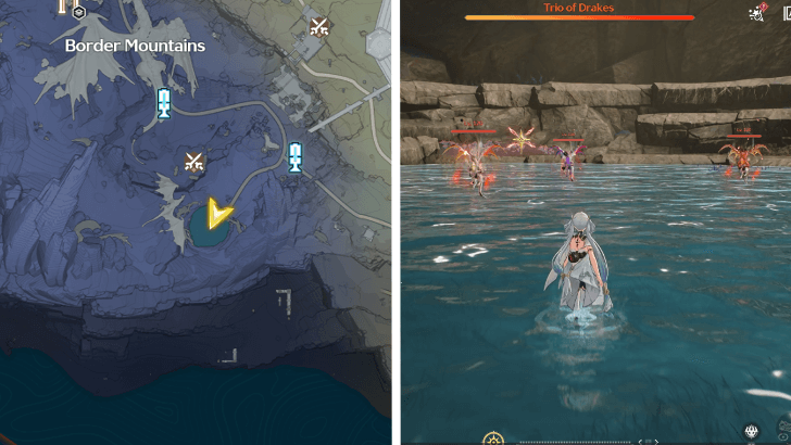 Trio of Drakes Special Enemy Location