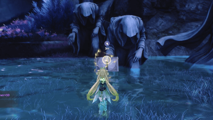 Solitude of the Deep Sea Statue With Book