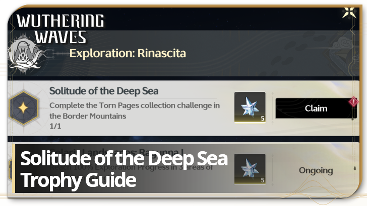 Wuthering Waves - Solitude of the Deep Sea Trophy Guide