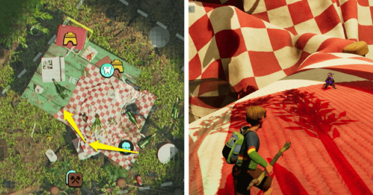 Grounded 2 Tablecloth Hike