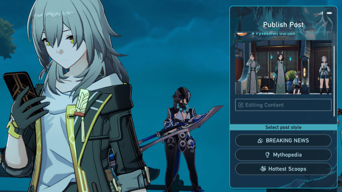 Honkai Star Rail - Create a Post on the Chess Ghost