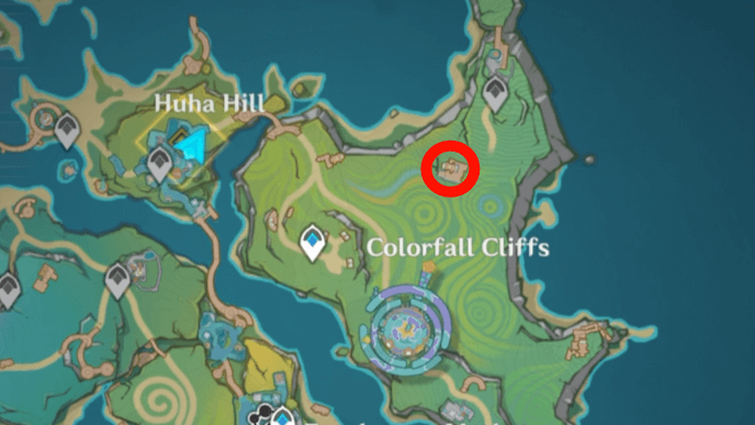 Genshin - Summer Travel Journal Challenge 1 Location