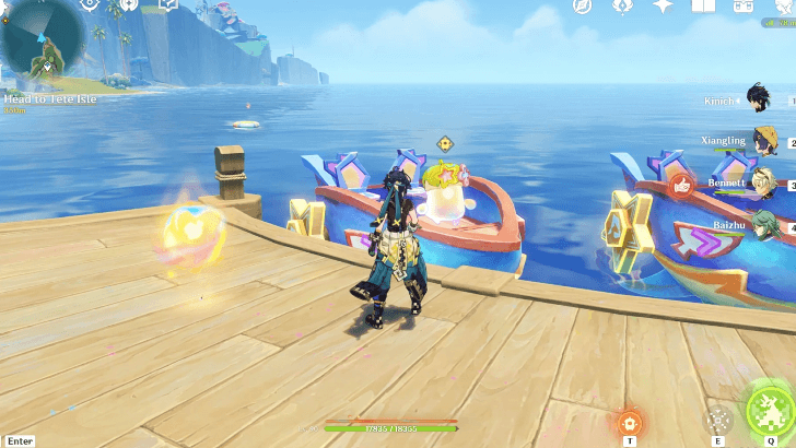 Genshin - Head to Tete Isle