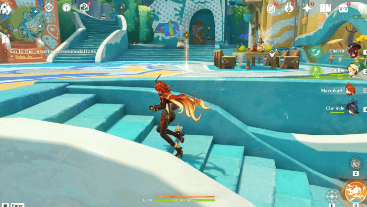 Genshin Impact - To a Carefree Vacation Walthrough 8