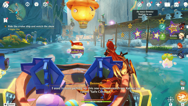 Genshin Impact - To a Carefree Vacation Walthrough 4