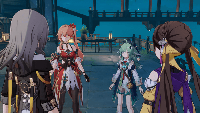 Honkai Star Rail - Talk to Guinaifen During Fyxestroll Gathering II