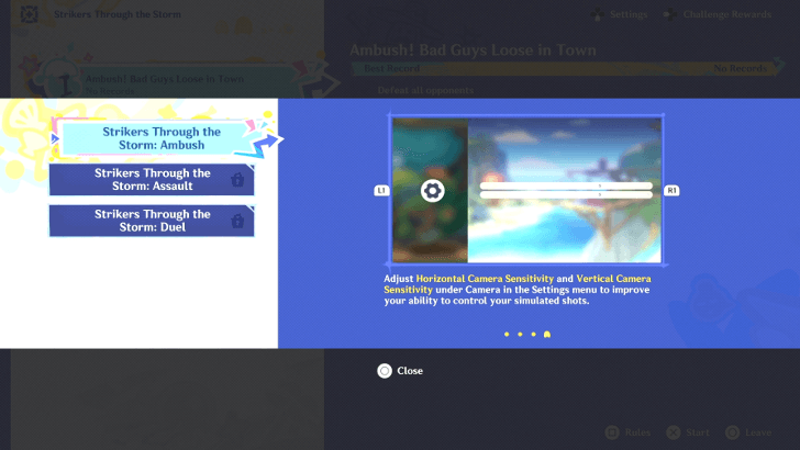 Change Camera Sensitivity