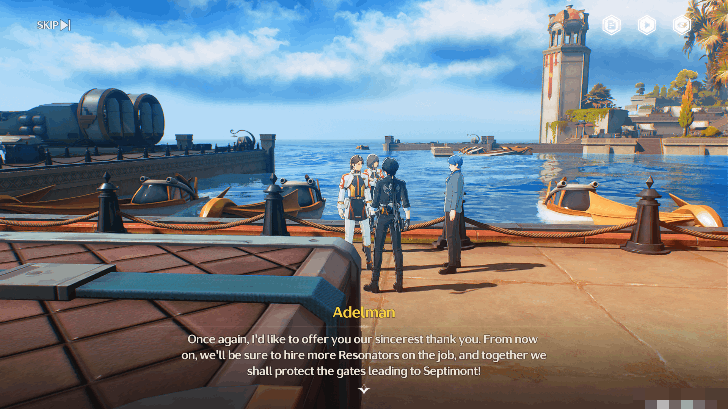 Talk to Adelman Afterwards