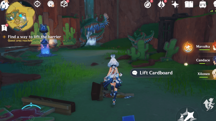 Genshin - Summer Travel Journal Challenge 2 Lift Cardboard