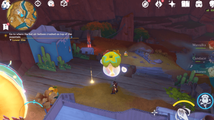 Genshin - Summer Travel Journal Challenge 2 Air Balloon Crash