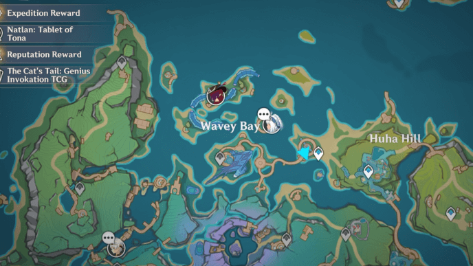 Genshin - Summer Travel Journal Challenge 3 NPC Locations