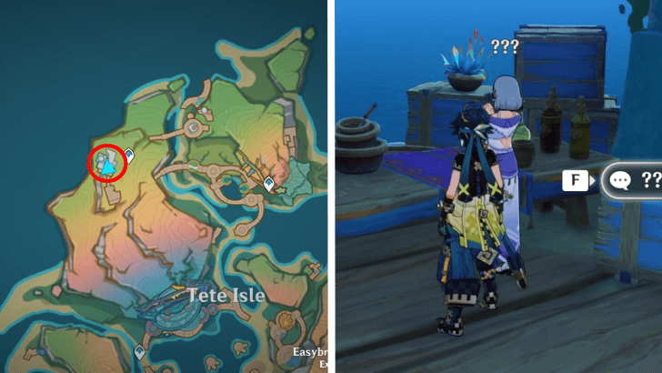 Genshin - Talk to the Woman