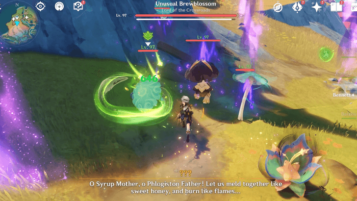 Genshin - Defeat The Unusual Brewblossom