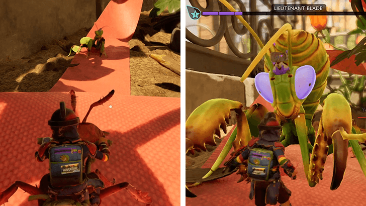 Red Ribbon with Blade