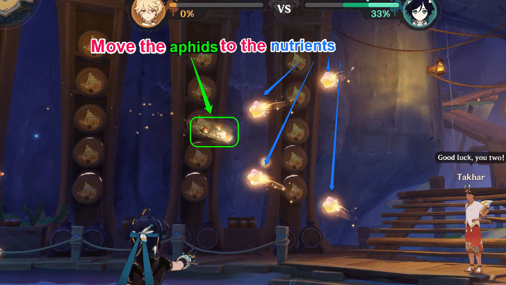 Genshin - Move Aphids to the Nutrients