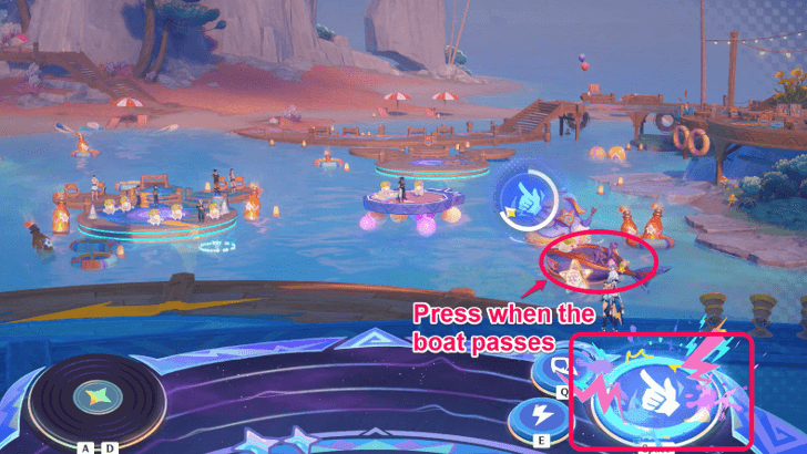 Genshin - Perform the Warm-Up Minigame