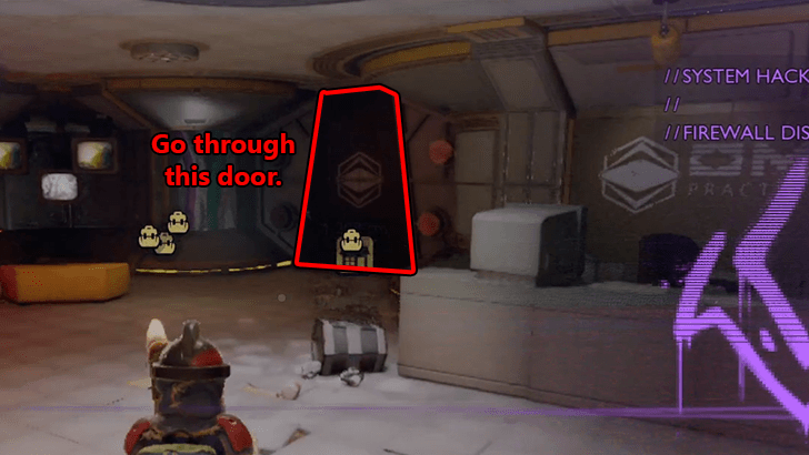 Go Through the Left Door in Level 01