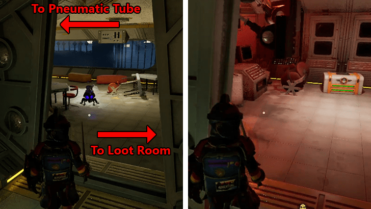 Reach the Pneumatic Tube