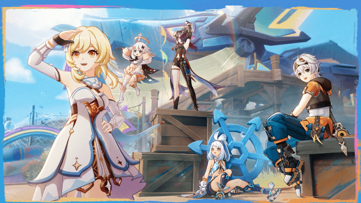 Genshin Impact - 5.8 Sunspray Summer Resort Quest Chain Front