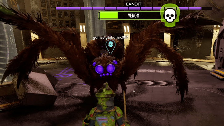Bandit Wolf Spider Boss Fight