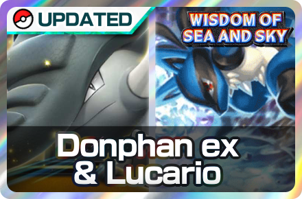 Pokemon TCG Pocket - Donphan ex and Lucario Deck