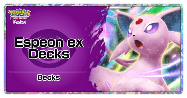 Pokemon TGC Pocket - Espeon ex Best Deck Build and How to Play