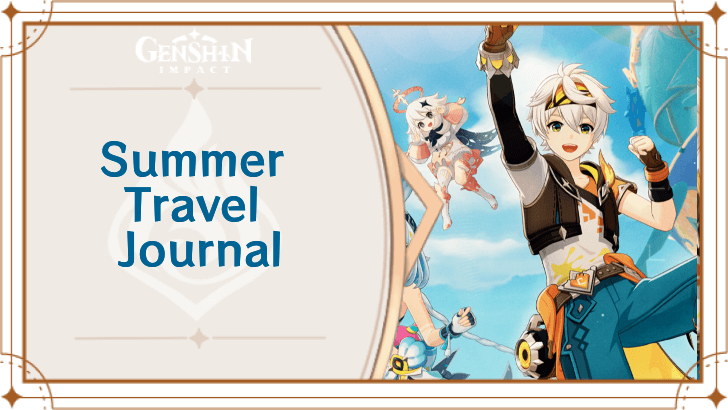 Genshin Impact - Summer Travel Journal