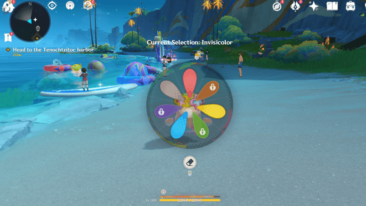 Genshin Impact - Asha Guide Colors