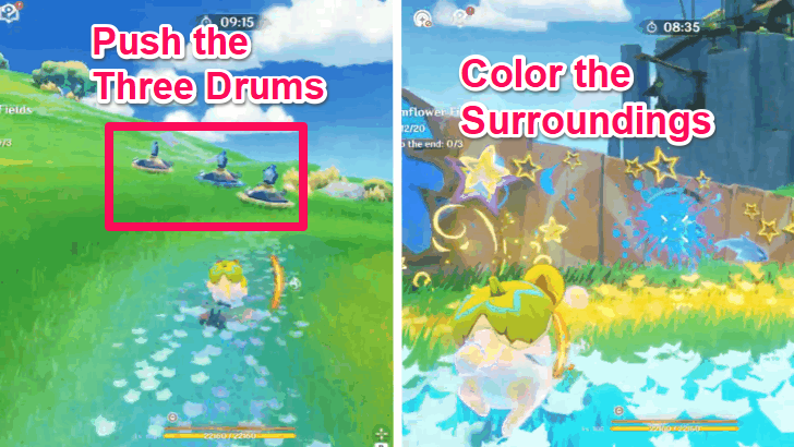 Decorate the Foamflower Fields