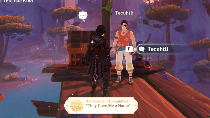 Genshin - Strange Encounter of the Tete Isle Kind Rewards